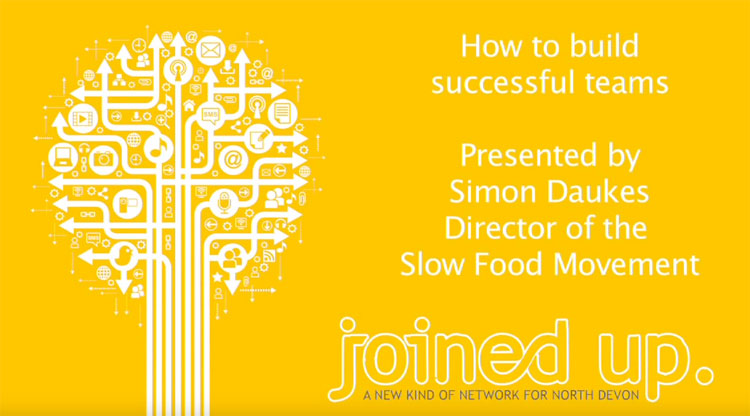 Simon Daukes - How to build a successful team - live presentation