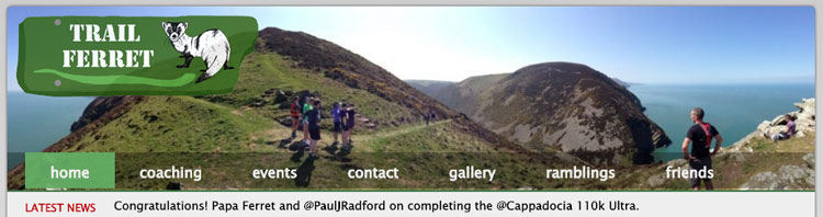 Further development of the Trailferretcouk website in progress