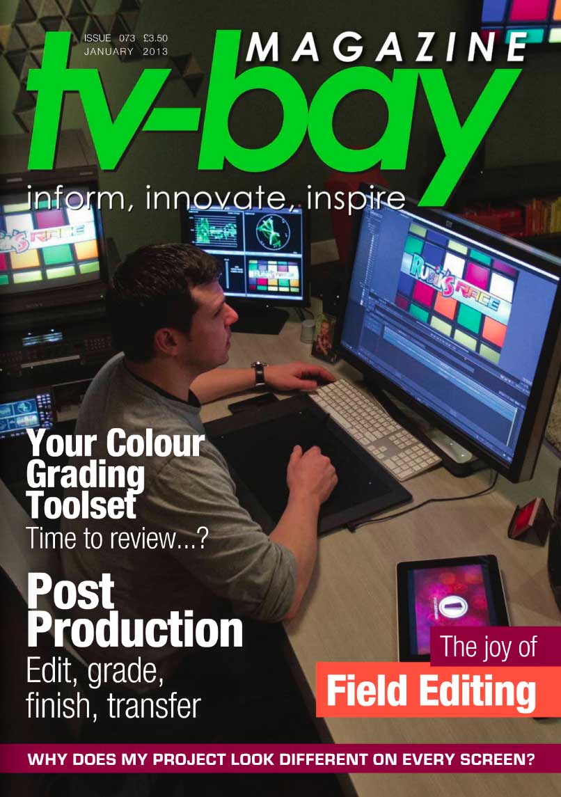 Review your colour grading toolset - tv-bay magazine article