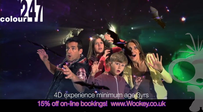 Wookey Hole Slow motion 200fps TV spots now online