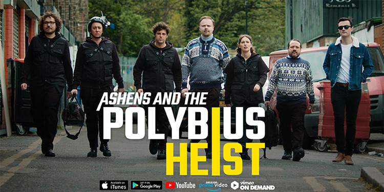 Ashens and the Polybius Heist cast