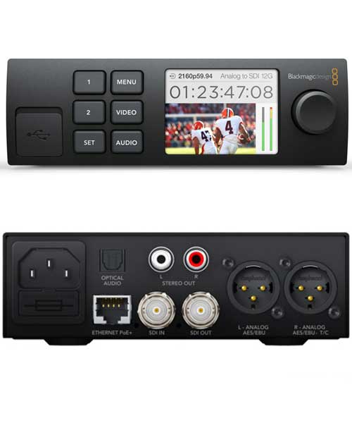  Blackmagic Teranex Mini SDI to Audio 12G converter  