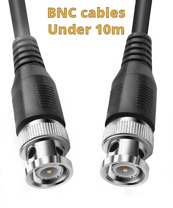  BNC 75ohm Coax Video Cables HD-SDI under 10m  