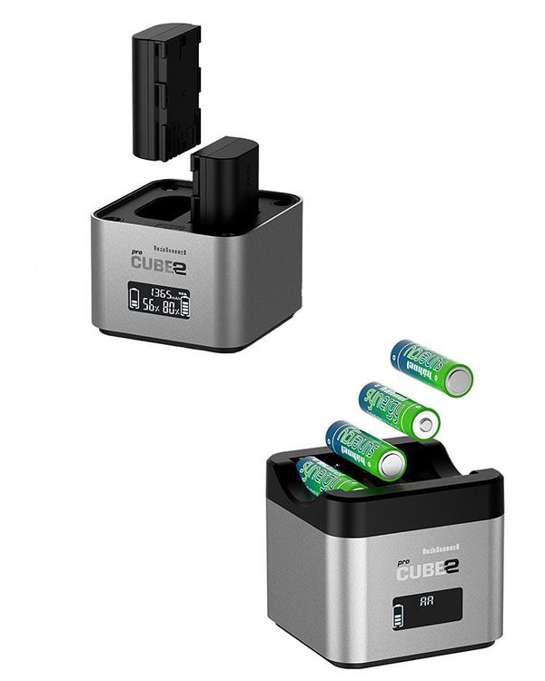  Hahnel ProCube II - Canon LP-E6 Dual Battery Charger  