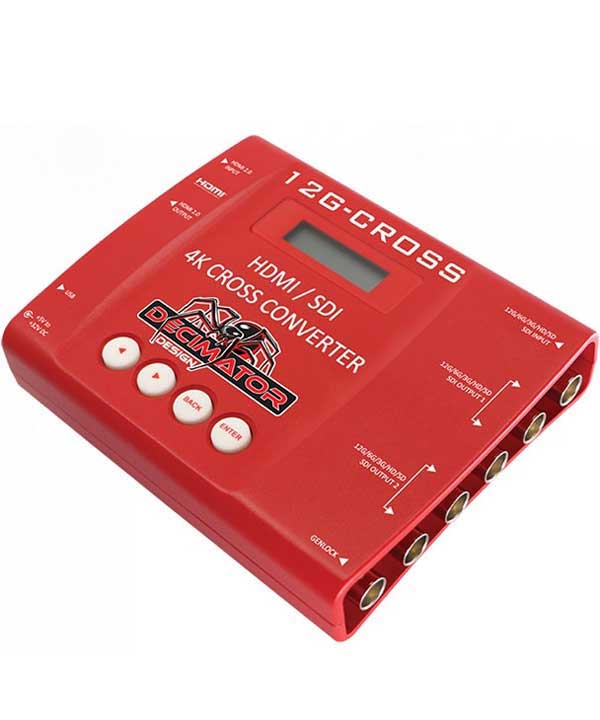  Decimator 12G-CROSS 4K HDMI/SDI Cross Converter  