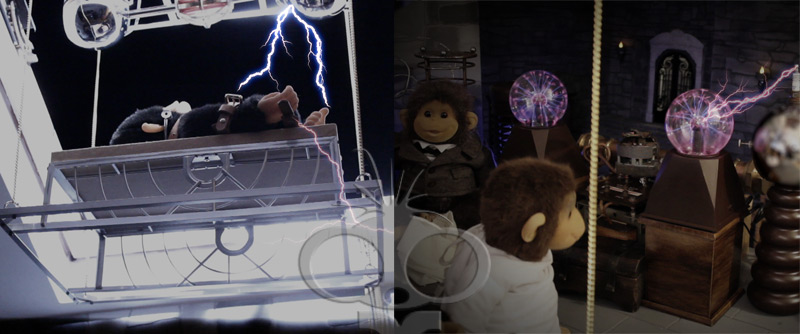 Frankenmonkey! Its Alive a shot fmor the Movie