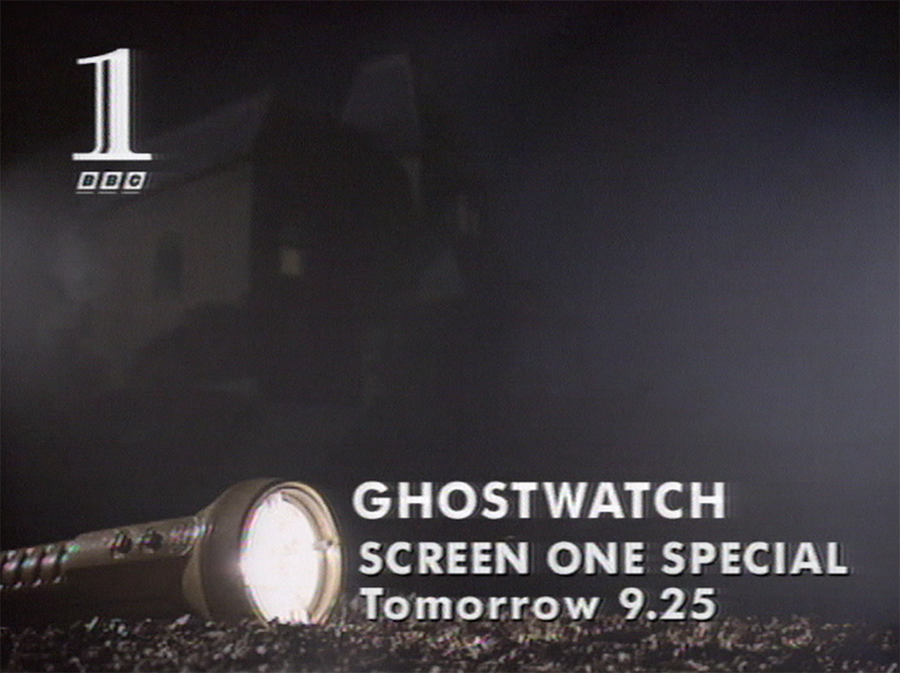 Ghostwatch TV trailer first aired in 1992 to advertise the live event