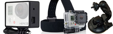 GoPro 3 mounts and accessories