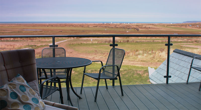 View over the Burrows at Northam