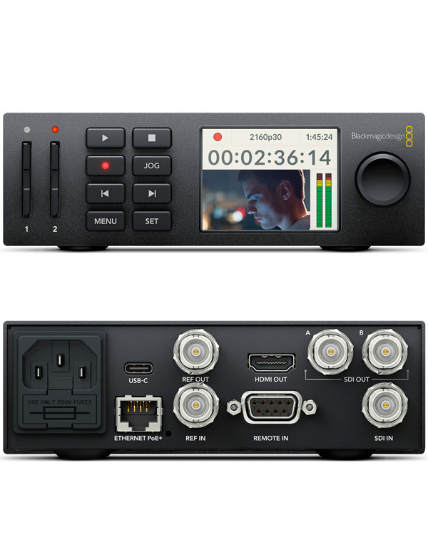  Blackmagic HyperDeck Studio Mini HD/4K 6G-SDI Recorder/Player  