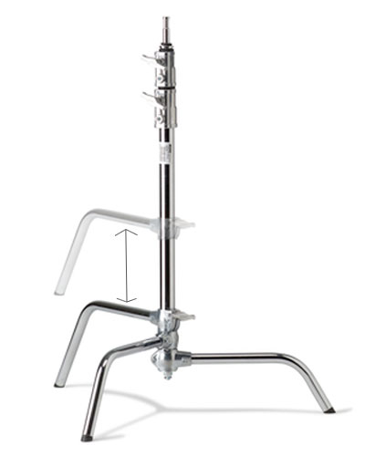  Kupo 20 inch C-stand with Sliding Leg  