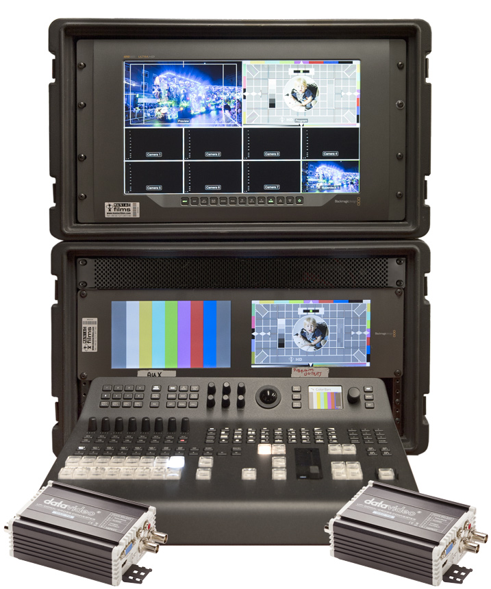  4K & HD Live Event Blackmagic Vision Mixer Kit V1  