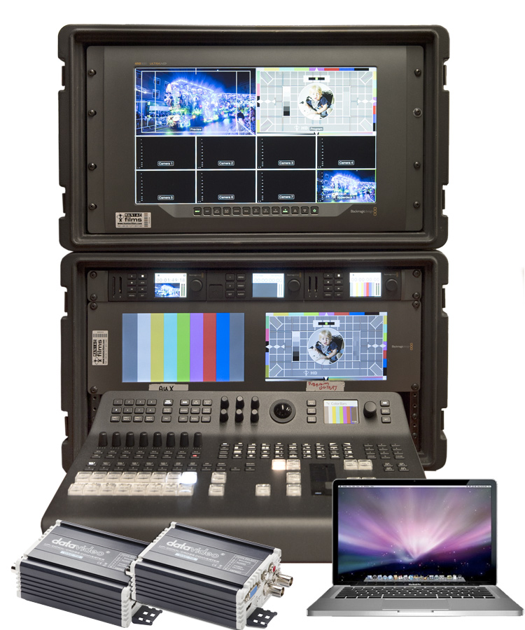  4K & HD Live Event Blackmagic Vision Mixer Ultimate Kit  