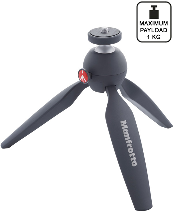  Manfrotto Pixi Mini Tripod with 1/4 inch screw Base  