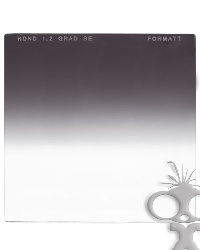  Formatt Neutral Density Grad Soft Edge ND1.2 4x4 glass filter  