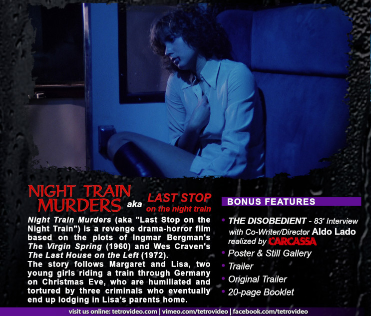 Night Train Murders Blu-ray encoding