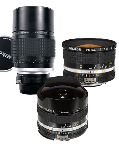  Prime lenses  