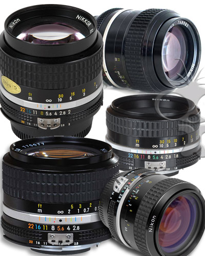  Nikon lens kit - 5 piece Canon EF mount  