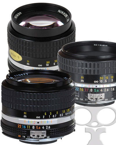  Nikon lens kit - 3 piece standard Canon EF mount  