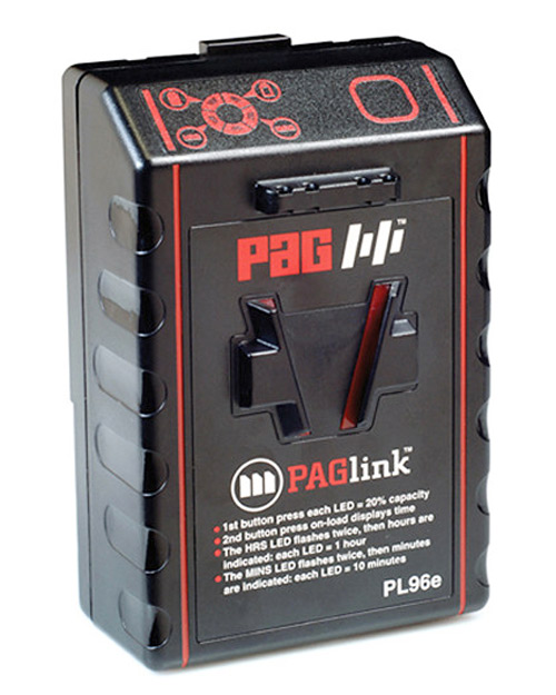  PAG L96e 96W PAGlink V-lock V-Mount Battery  