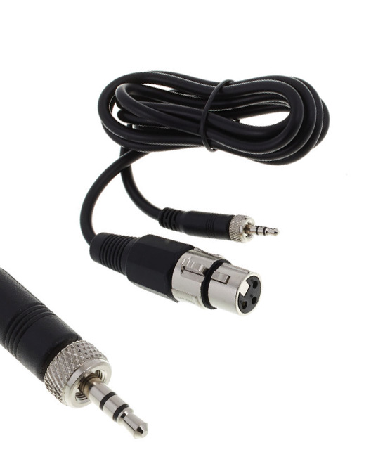  Female XLR (3pin) to stereo mini jack Line cable CL2  
