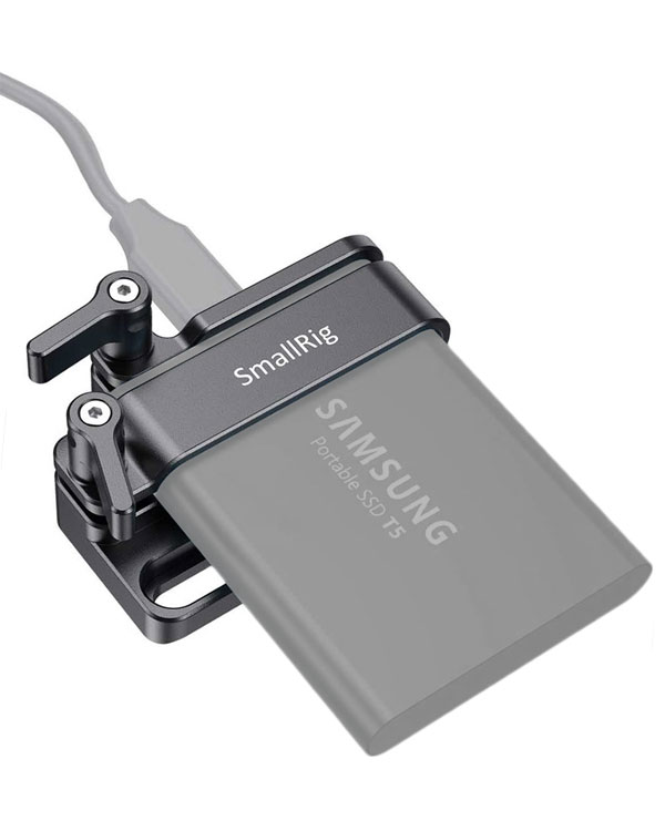  SmallRig Samsung T5 SSD Mount for BMPCC 4K/6K  