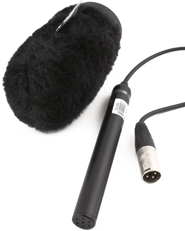  Sony ECM-NV1 short shotgun microphone with wind cover  