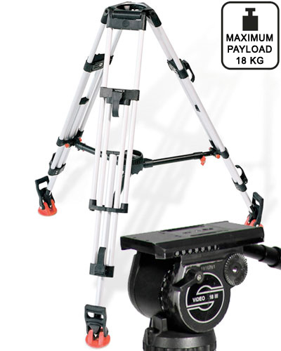  Sachtler 2D tripod with Sachtler Video 18 III head  