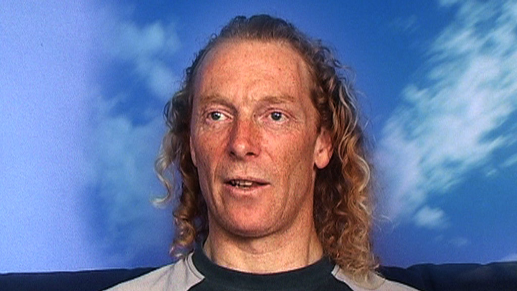 Local surfing legend Ralph Freeman interviewed for Stormriders DVD
