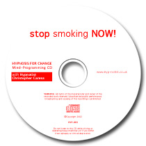 stop smoking cd disc print