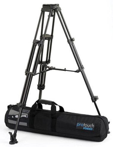 vinten pro 5 aluminium tripod legs with 75mm bowl head for dolly or crane