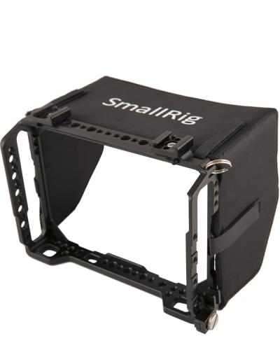 SmallRig Blackmagic Video Assist cage and sunhood hire | Maniac Films