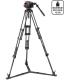  Manfrotto Alu-Twin GS Tripod with 504x Video Head 