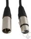  Coiled XLR audio cable 1-4m 