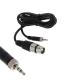  Female XLR (3pin) to stereo mini jack Line cable CL2 