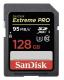  SanDisk 128Gb Extreme Pro 95MBs SDXC card 