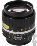  Nikon 085mm f/2 manual focus prime lens  - will fit Canon EF 