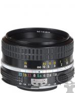  Nikon 050mm f/1.8 manual focus prime lens  - will fit Canon EF 
