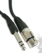  Female XLR (3pin) to stereo jack cable 